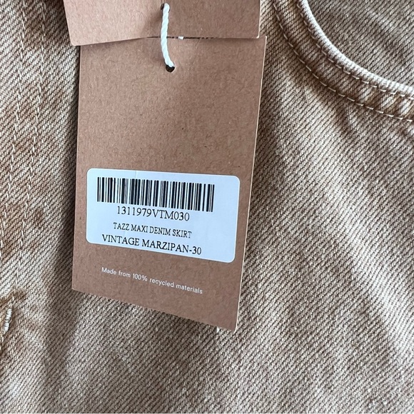 Reformation Tan Denim Skirt - Picture 8 of 15